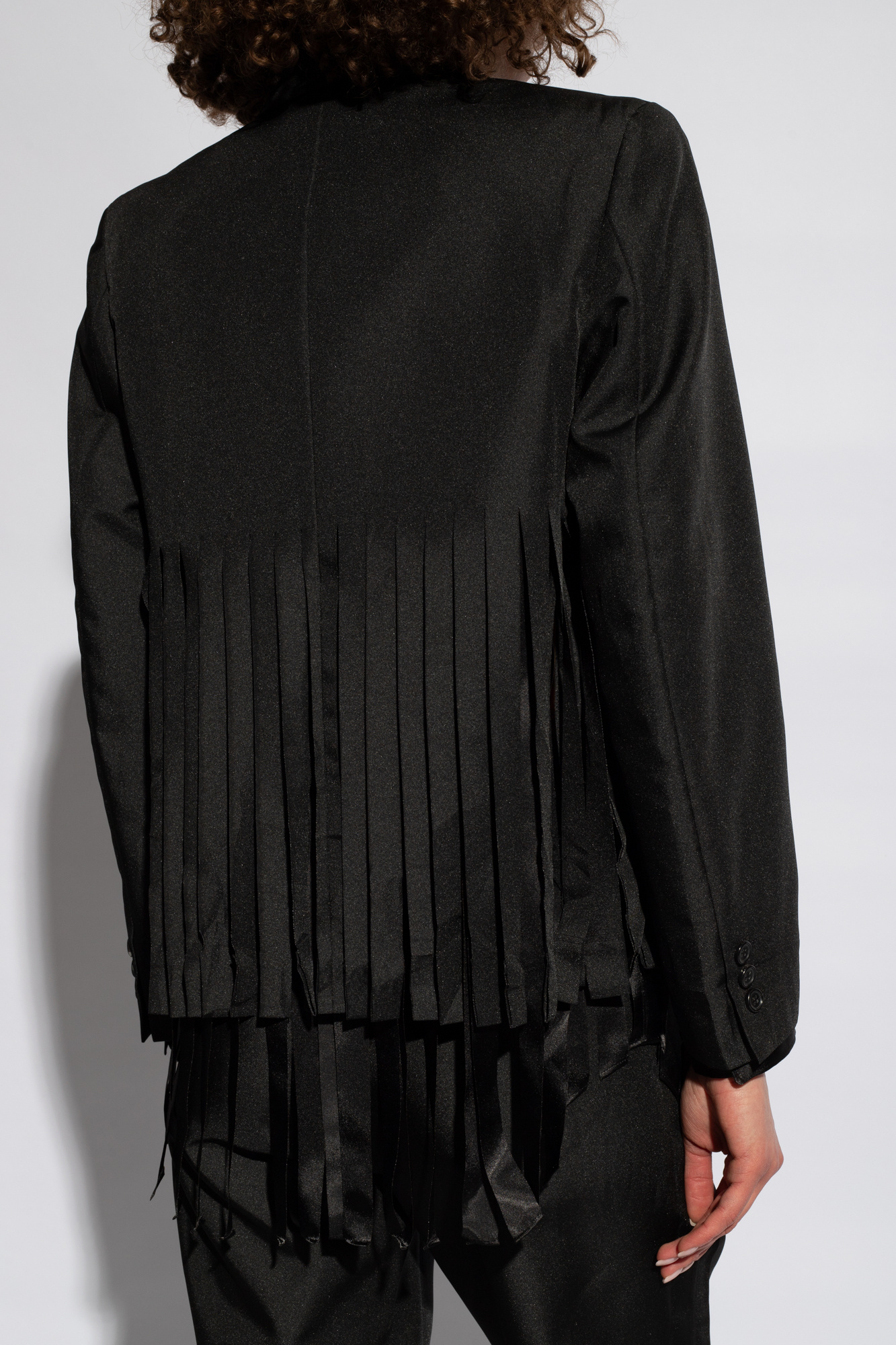 [IUGAMAKARAS] Velour Collar Zip Up Jacket /追跡付 Zip Up Collared Jacket - JADE Jakarta